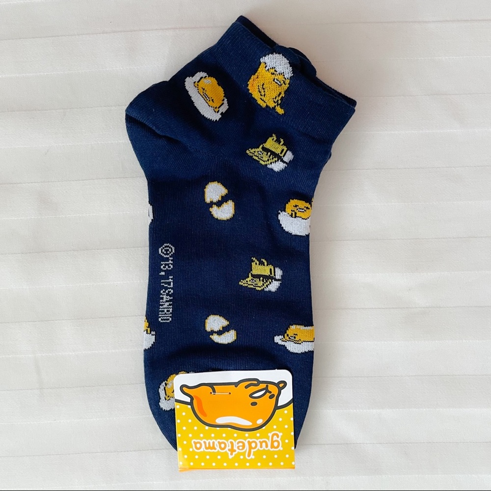 NWT Gudetama Ankle Socks